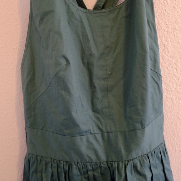 Everlane The Clean Cotton Cross-Back Dress Size 6 - Picture 3 of 5